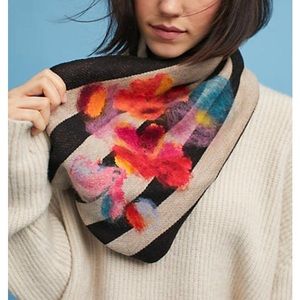 Troubador Striped Wool Cowl NWOT